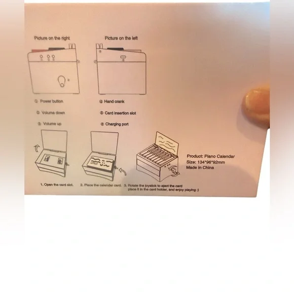 Piano Calendar 2025 Playable World Famous Songs Tik Tok famous Recharable - Picture 6 of 8